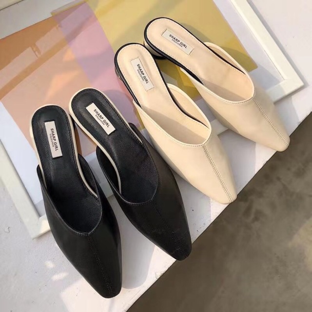 X27: giày sục da mềm