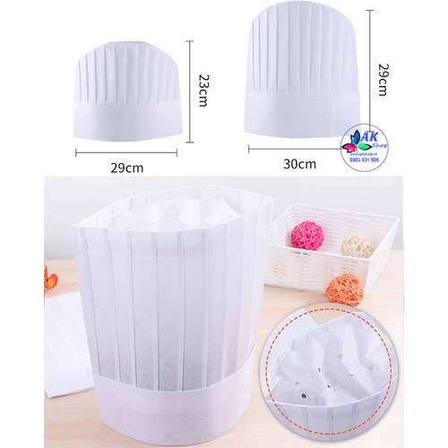 COMBO 10 MŨ GIẤY ĐẦU BẾP (2002.150)