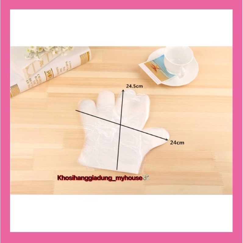 100g Bao tay nilong khoảng 60 - 65 cái