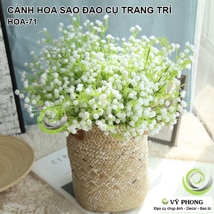 CÀNH HOA SAO TRANG TRÍ DECOR ĐÁM CƯỚI ĐẠO CỤ CHỤP ẢNH SẢN PHẨM INS HOA-71