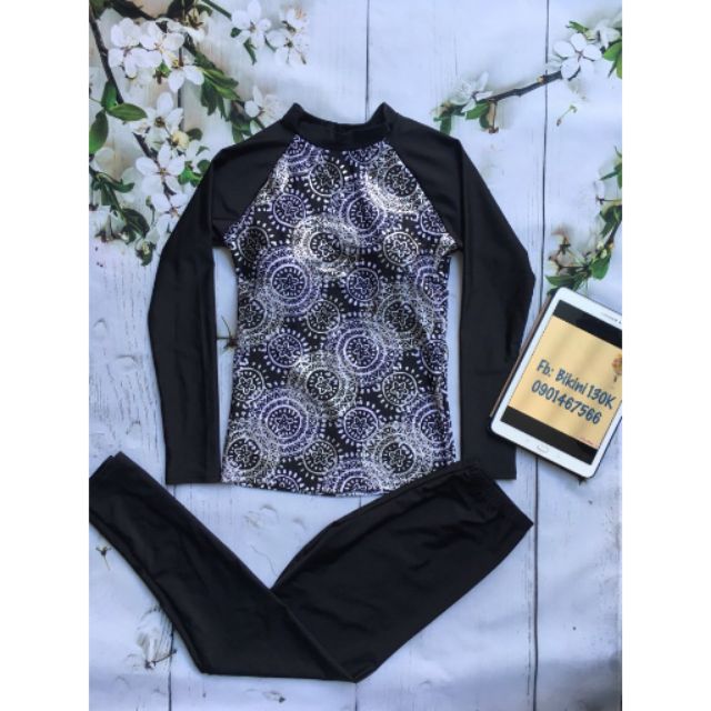 Đồ bơi tay dài quần dài