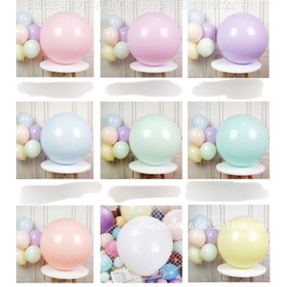 Bóng bay size đại 18inch màu pastel trang trí sinh nhật, trang trí sự kiện