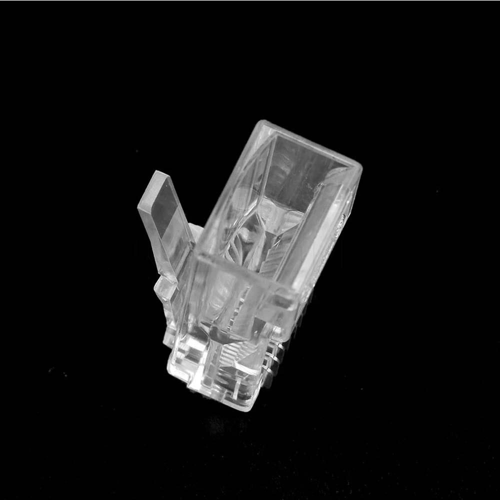 Phích Cắm Mạng Lưới HARRIETT Trong Suốt|Đầu Nối Dây Cáp Mạng Ethernet 8P8C Chuyên Dụng