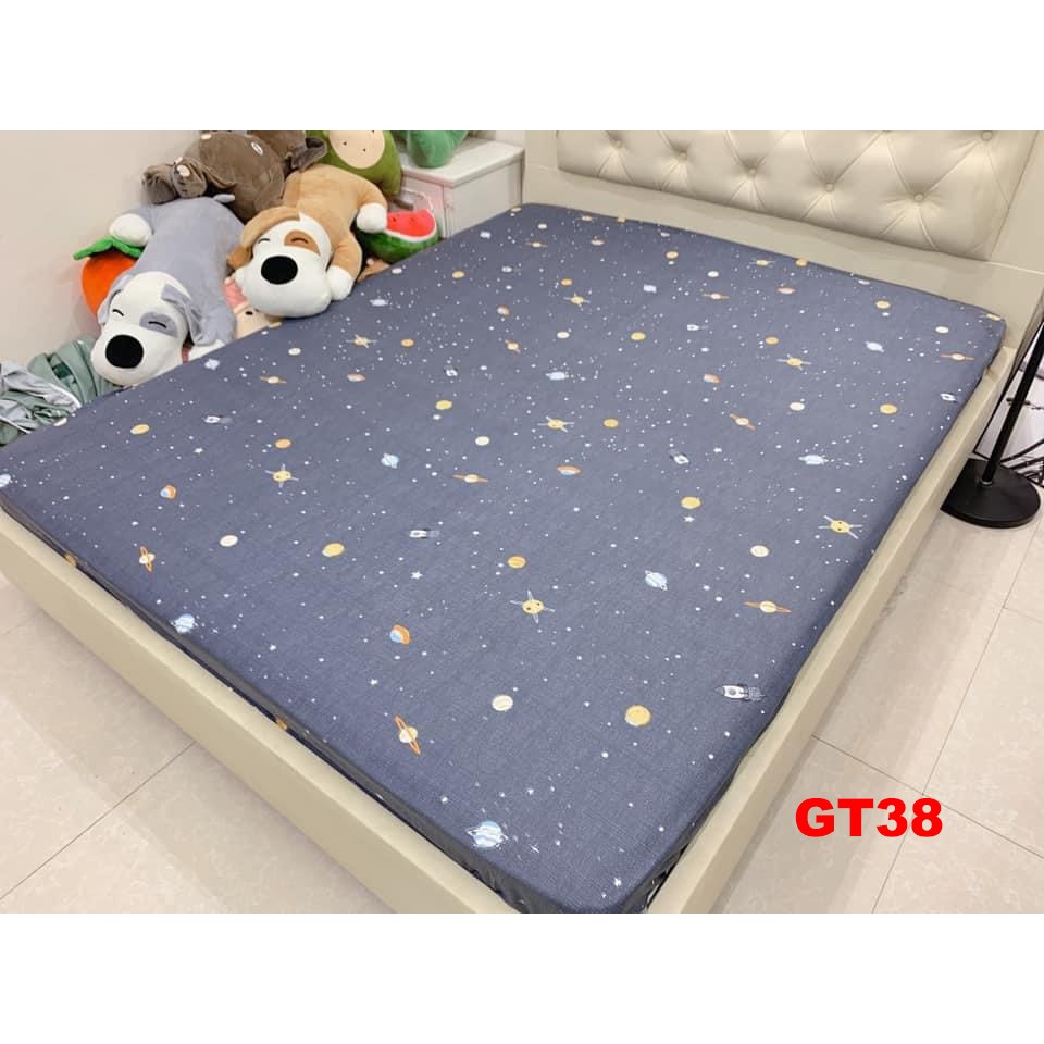 Ga chống thấm Cotton cao cấp Nano kháng khuẩn Loại tốt hàng đẹp GT21 nằm trực tiếp không nóng không bí