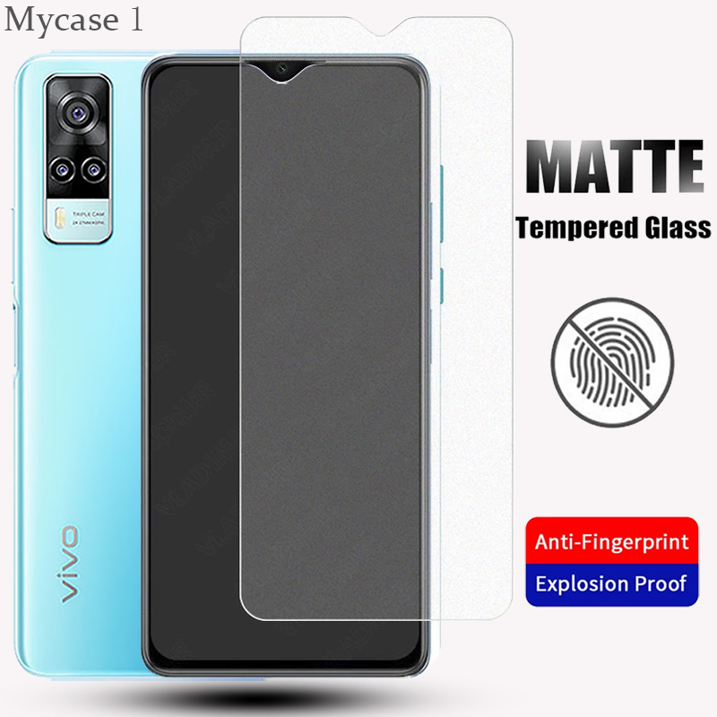 Kính cường lực nhám chống bám vân tay cho VIVO Y02s Y31 Y51 Y53s Y21 Y21s Y21t Y33s Y20i Y20s Y20g Y12s Y12a Y20 V21E V21 V20 SE V19 NEO V25 V17 V15 S1 Pro Y50 Y30 V11i Y19 Y17 Y15 Y12 Y11 5G 4G 2022