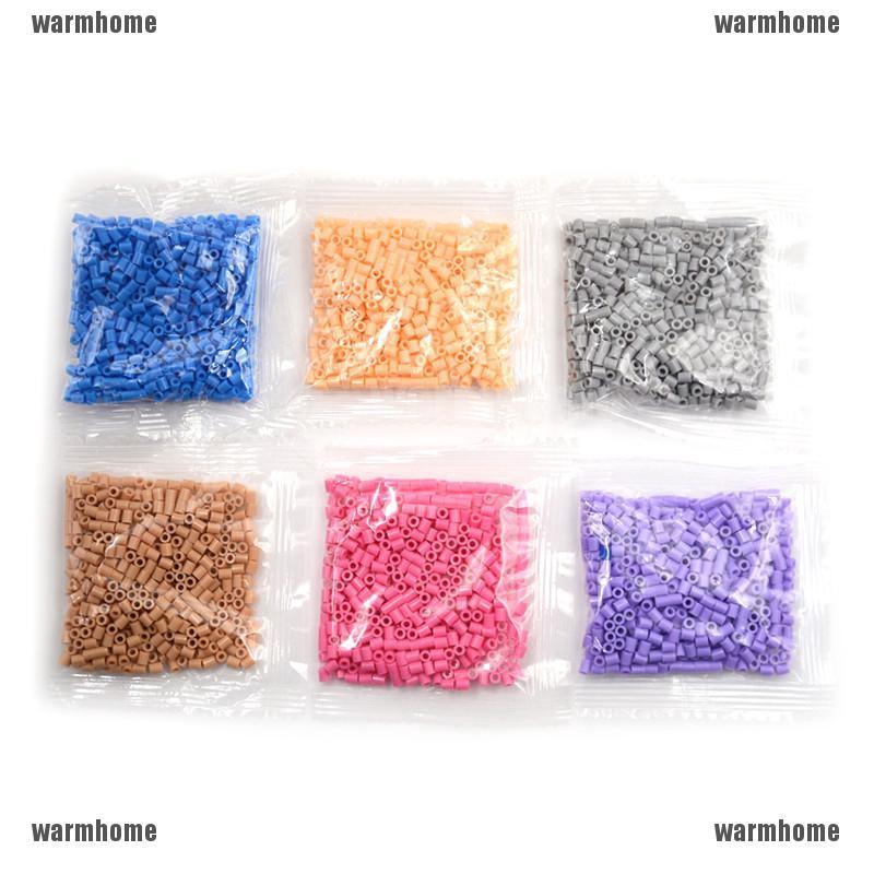Túi 500 hạt Hama Perler đồ chơi cho bé vừa học vừa chơi