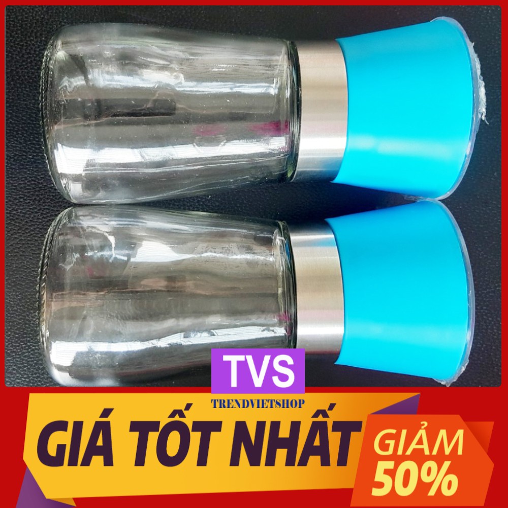 HŨ THỦY TINH XÂY TIÊU, HŨ ĐỰNG TIÊU ĐỂ NHÀ BẾP SIÊU RẺ