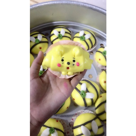Bánh bao màn thầu chay/nhân mặn, nhân ngọt