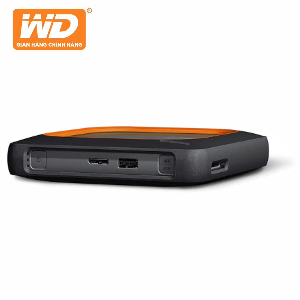 Ổ cứng SSD Di Động WD My Passport Wireless 500GB - WDBAMJ5000AGY-PESN - Hàng Phân Phối Chính Hãng