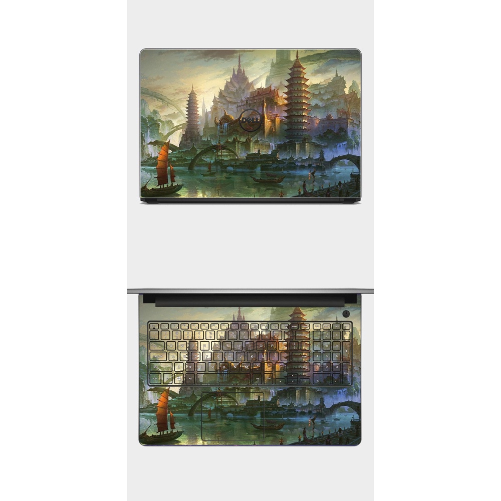 Mẫu Phong Cảnh Skin Dán Laptop Máy Tính in theo yêu cầu Cắt sẵn theo model máy bạn