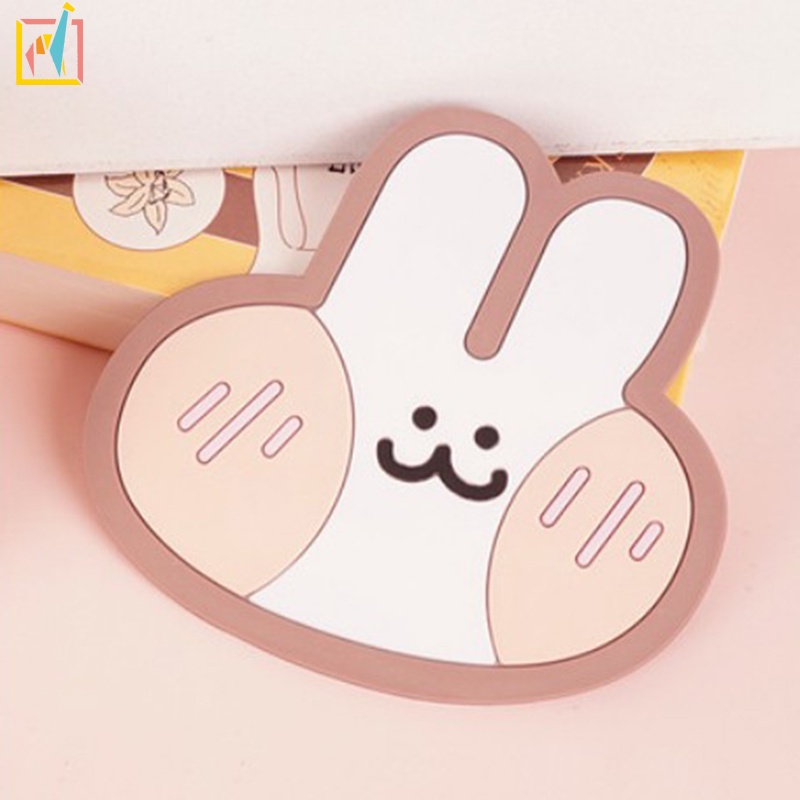 Đế Lót Ly Chịu Nhiệt Bằng Silicon PVC Họa Tiết Hoạt Hình