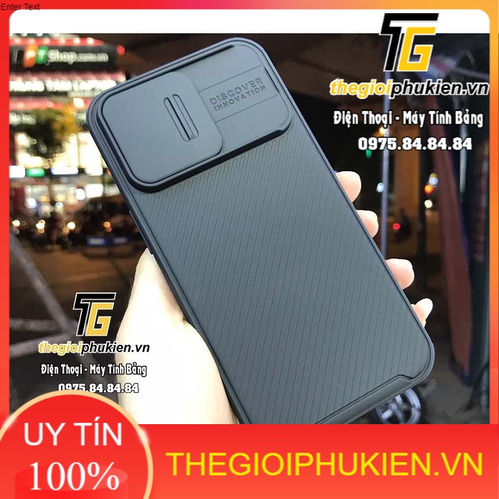 Ốp lưng bảo vệ Camera iPhone 13 Pro Max chính hãng NILLKIN CamShield cao cấp