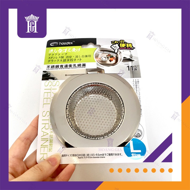 Chặn rác inox, Lọc rác inox bồn rửa chén, chậu rửa bát inox siêu bền - Haodex [HÀNG CAO CẤP]