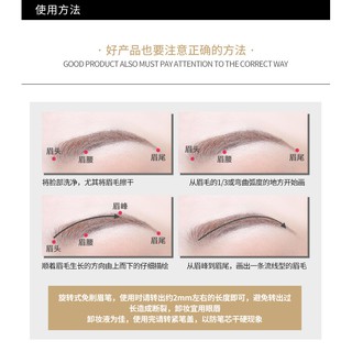 Chì kẻ mày 3D 3 in 1 Bioaqua