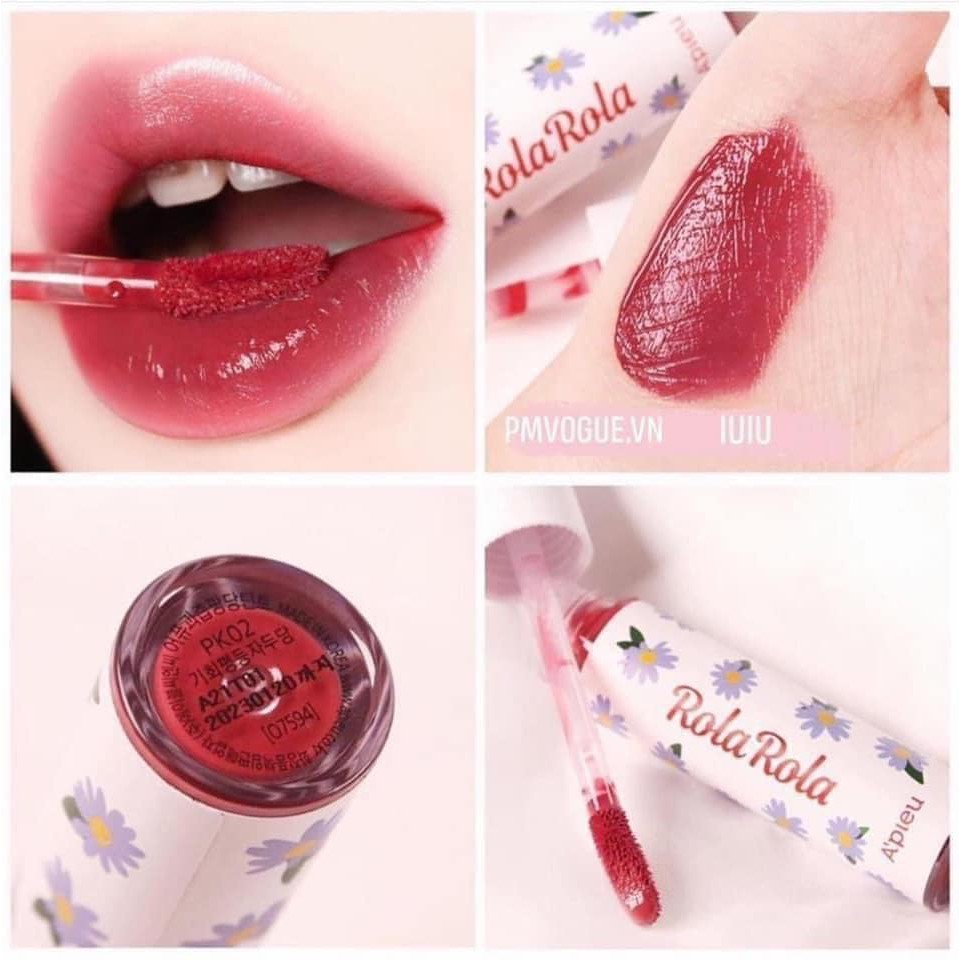 [HÀNG SĂN SALE 80%]Son Apieu juicy Pang Suger Tint_phiên bản giới hạn Rola Rola