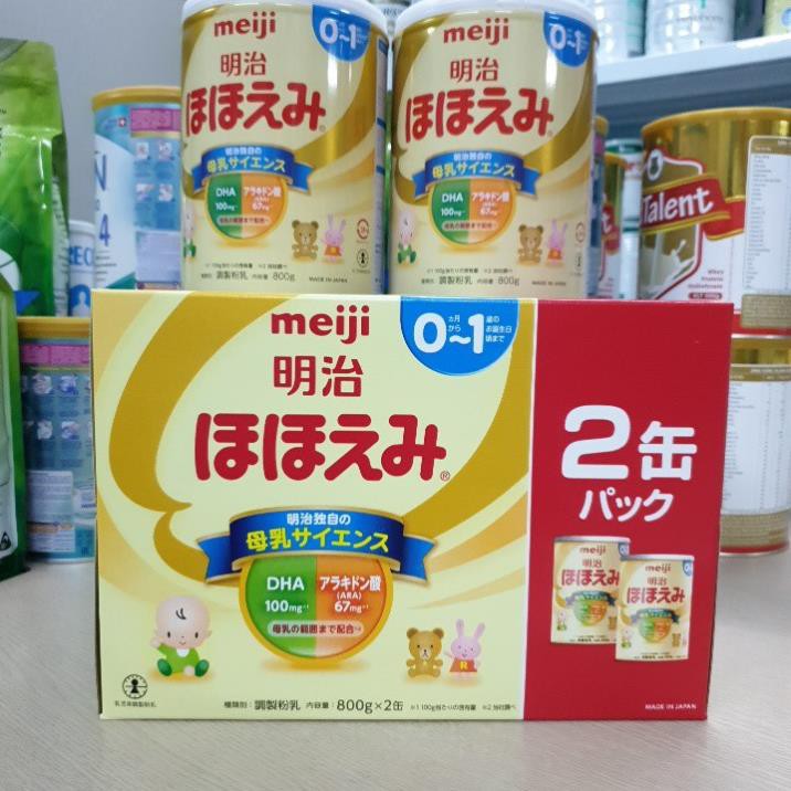 Sữa Meiji nội địa Nhật số 0 và số 1-3 (800g)