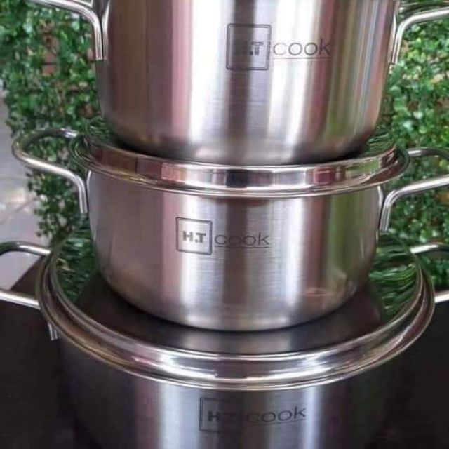 bộ 3 nồi inox