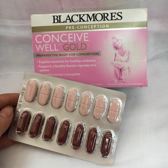 [Mẫu mới] Blackmore Conceive Well Gold tăng khả năng thụ thai