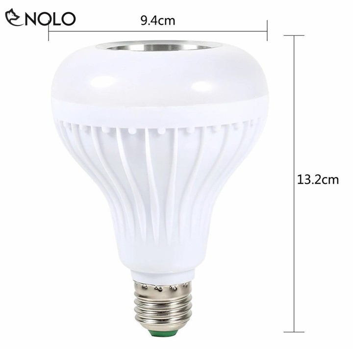 Loa Bluetooth Kết Hợp Đèn Bulb LO3W Đui E27 Led RGB 3D Đổi Màu Có Kèm Remote Điều Khiển Nhiều Chức Năng Công Suất 12W