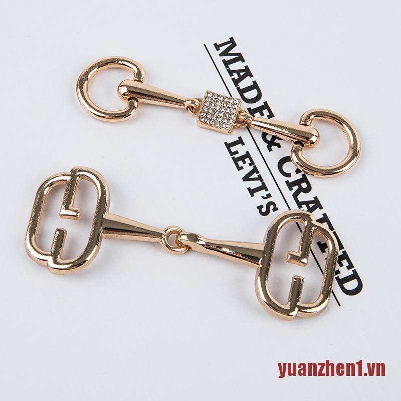 Yuanen Mặt Dây Chuyền Hình Đôi Giày Thời Trang Diy