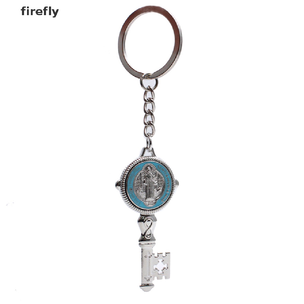 Móc Khóa Xe Hơi Thánh Benedict Jesus