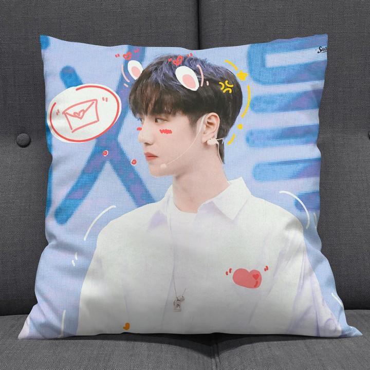 Gối Vương Nhất Bác 30x30 gồm cả vỏ và ruột Trần Tình Lệnh Ma Đạo Tổ Sư Tiêu Chiến