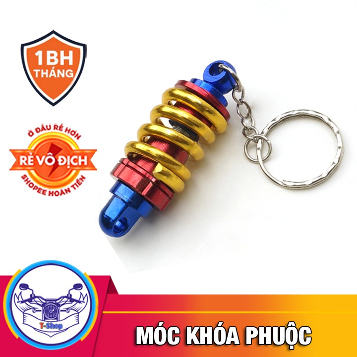 MÓC KHÓA HÌNH PHUỘC NHÚN XE MÁY SIÊU NGỘ NGHĨNH