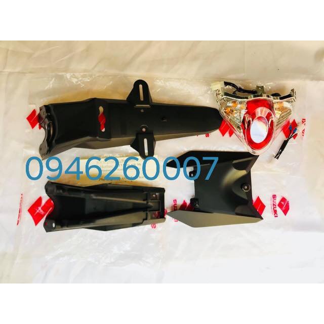 Bộ đèn Satria fi và bộ dè 3 món chính hãng gắn Raider fi