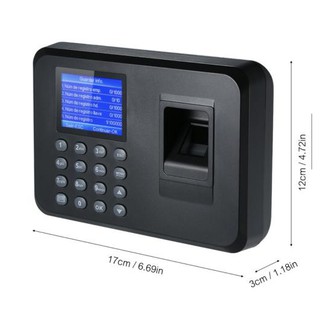 Máy chấm công vân tay có hỗ trợ tiếng Việt
