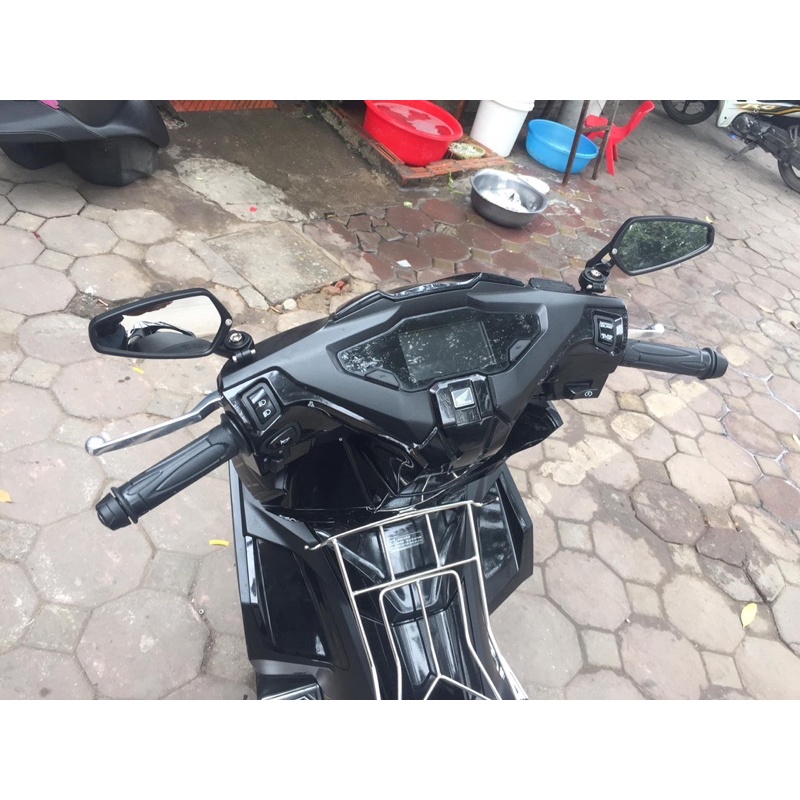 Gương Gù Thái Xịn lắp chân gương/gù tay lái
