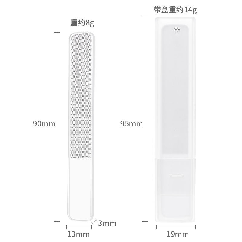 Dũa Móng Tay Bằng Thủy Tinh Nano Trong Suốt