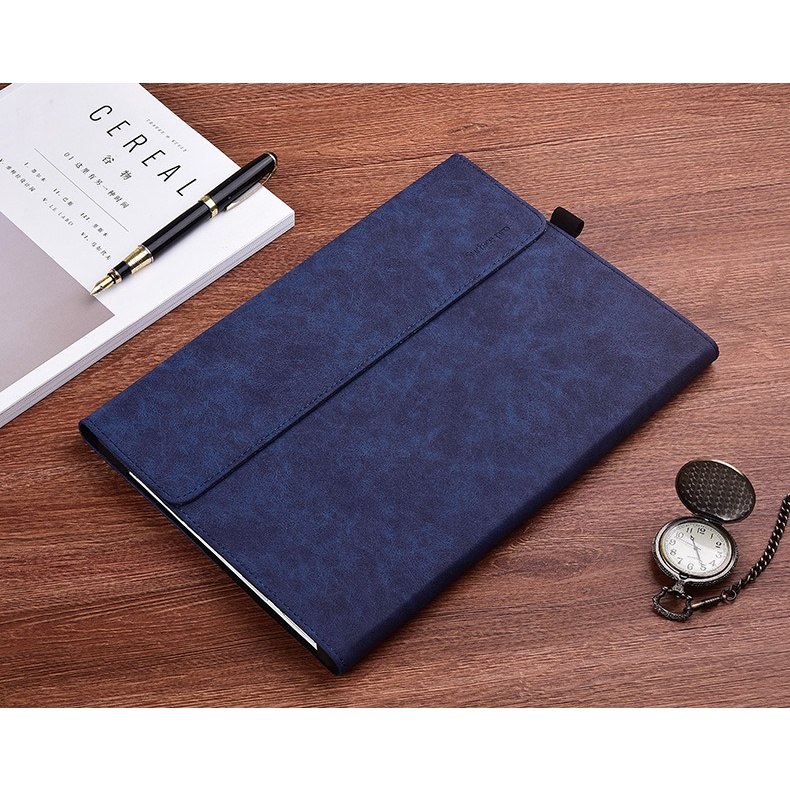 (Tặng túi đựng sạc) Bao da Surface pro 4, pro 5, pro 6, pro 7, pro 8, pro X sang trọng tinh tế 2023