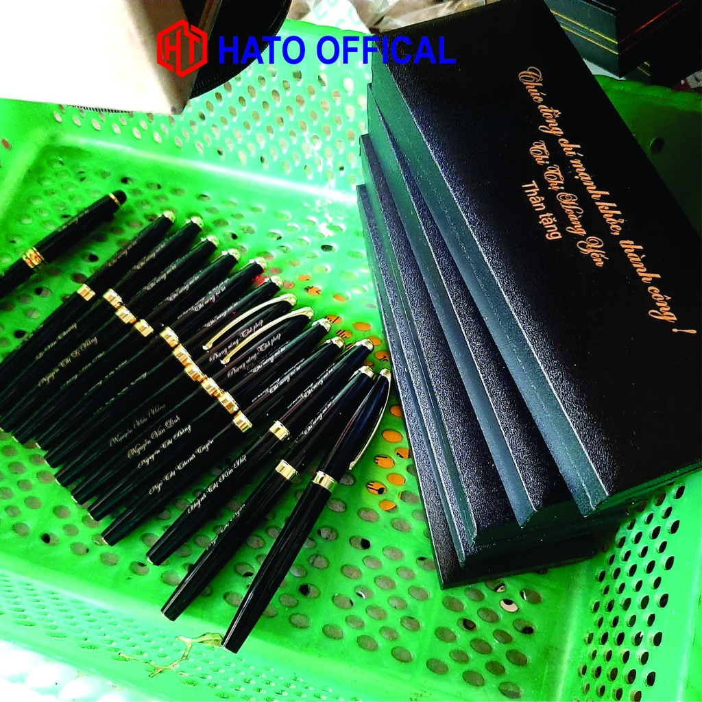 Bút ký khắc tên theo yêu cầu, quà tặng độc đáo và sang trọng HATO OFFICAL