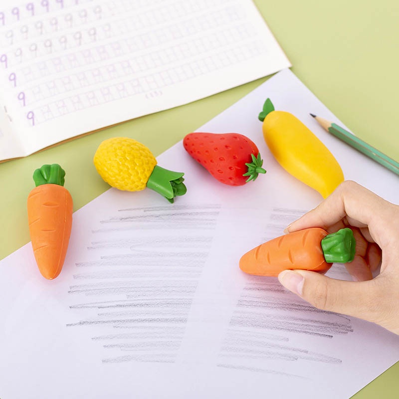 Cục Tẩy Cao Su Hình Trái Cây Xinh Xắn