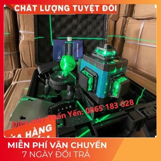 Máy cân mực 16 tia xanh 3D MAKITA-máy bắn cốt laser hàng đẹp- tia nét chuẩn kèm chân 1m2 và giá treo tường