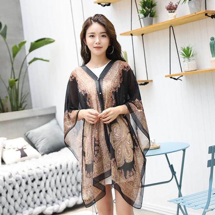 Áo Khoác Blazer Đi Biển Màu Xanh Nhạt Nhạt Thời Trang Đi Biển Cho Nữ