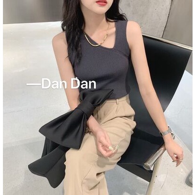 Áo tanktop cổ lệch A-2151 cá tính, áo nữ cá tính