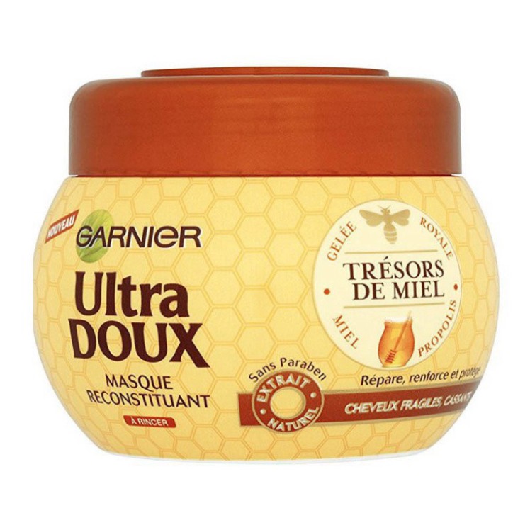 Kem ủ tóc Garnier Ultra Doux 300ml Pháp H30