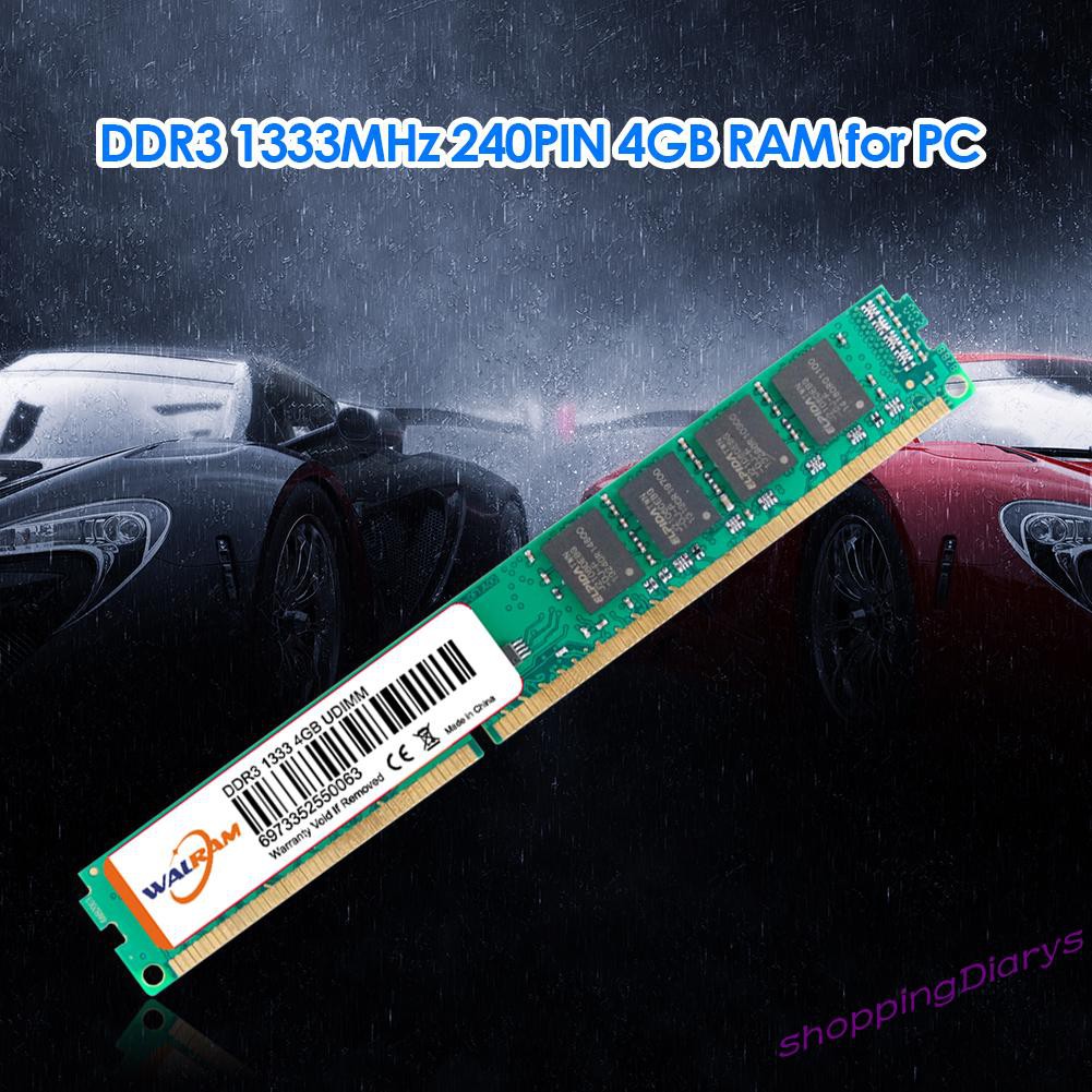 ✤The New✤4GB 1333MHz DDR3 RAM Desktop Memory Module 240-Pin Memories Storage Board | BigBuy360 - bigbuy360.vn