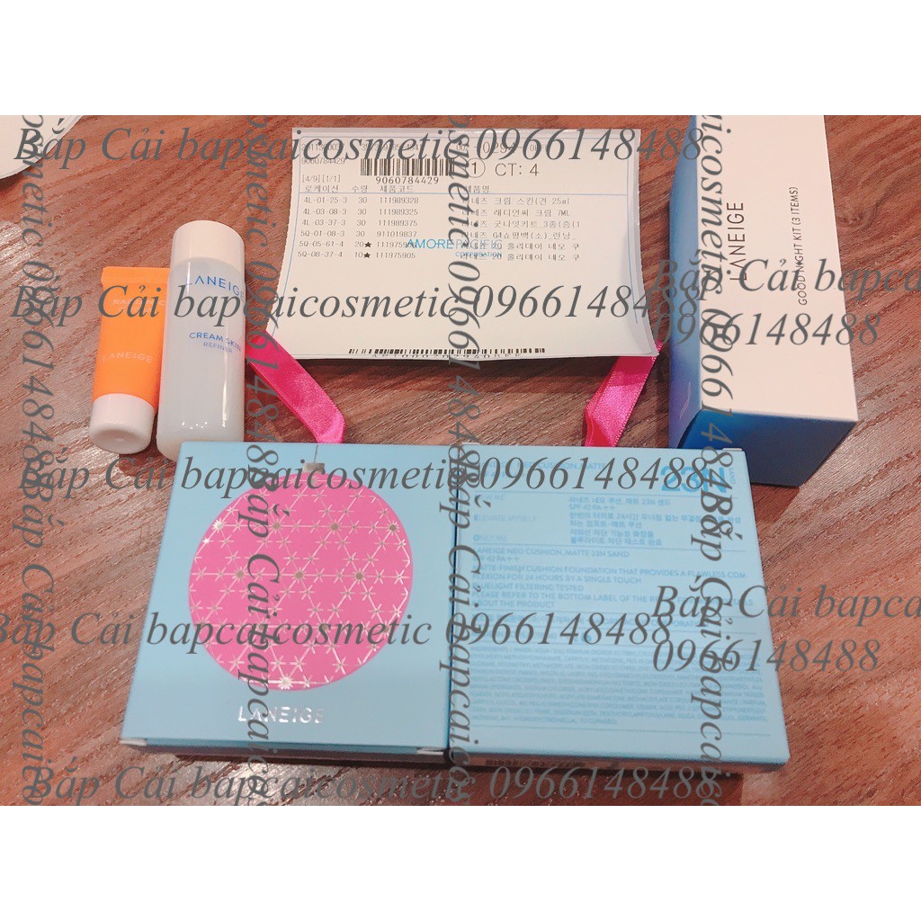 MBC Phấn nước LN Neo Cushion Matte/Glow/Red/Coral/Holiday