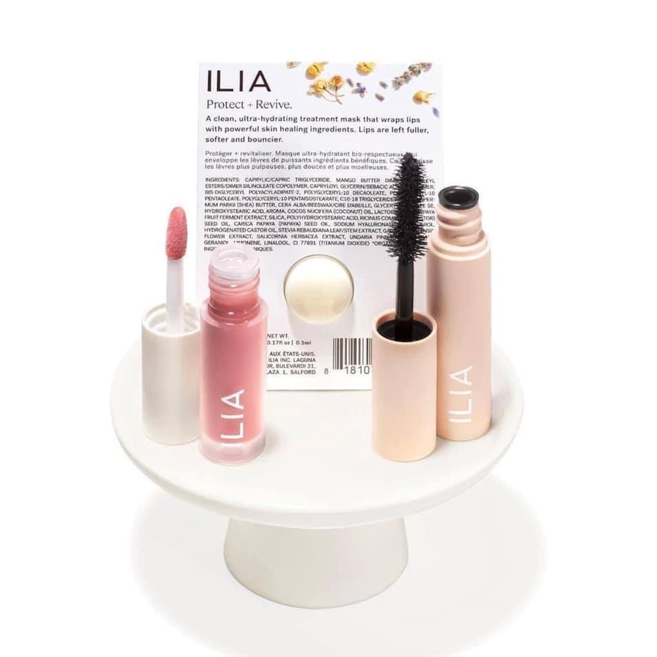 Set Ilia dưỡng môi và dưỡng mi od sephora Mỹ