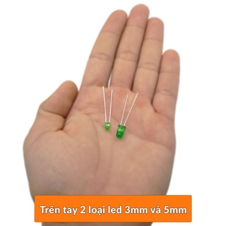 Led phủ màu 5mm (10 con)