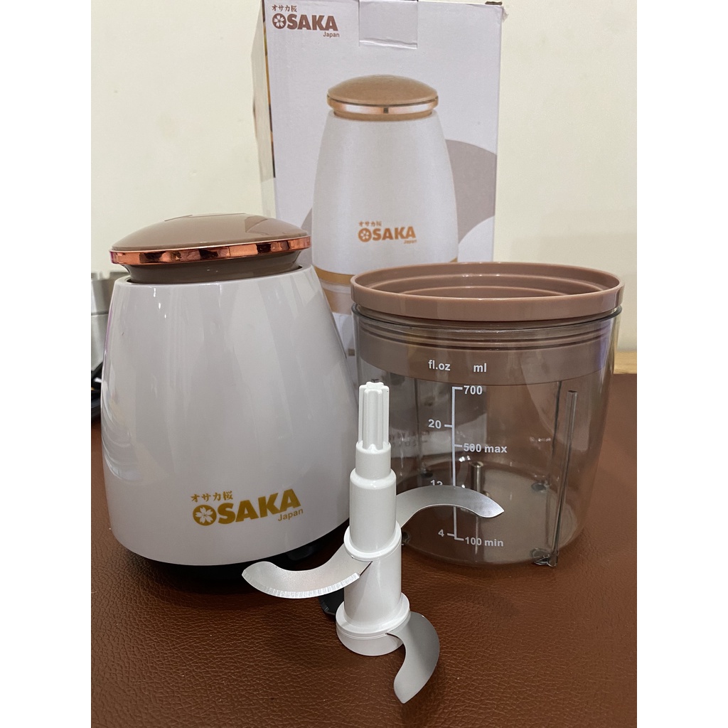 Máy Xay Thịt Đa Osaka, Máy Xay Đa Năng Công Suất 350w Xay Thịt Cá, Xay Sinh Tố, Xay Đá, Bh 12 Tháng