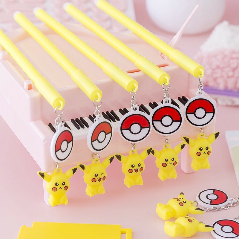 Bút bi nước móc Pikachu bóng tròn - 1 chiếc