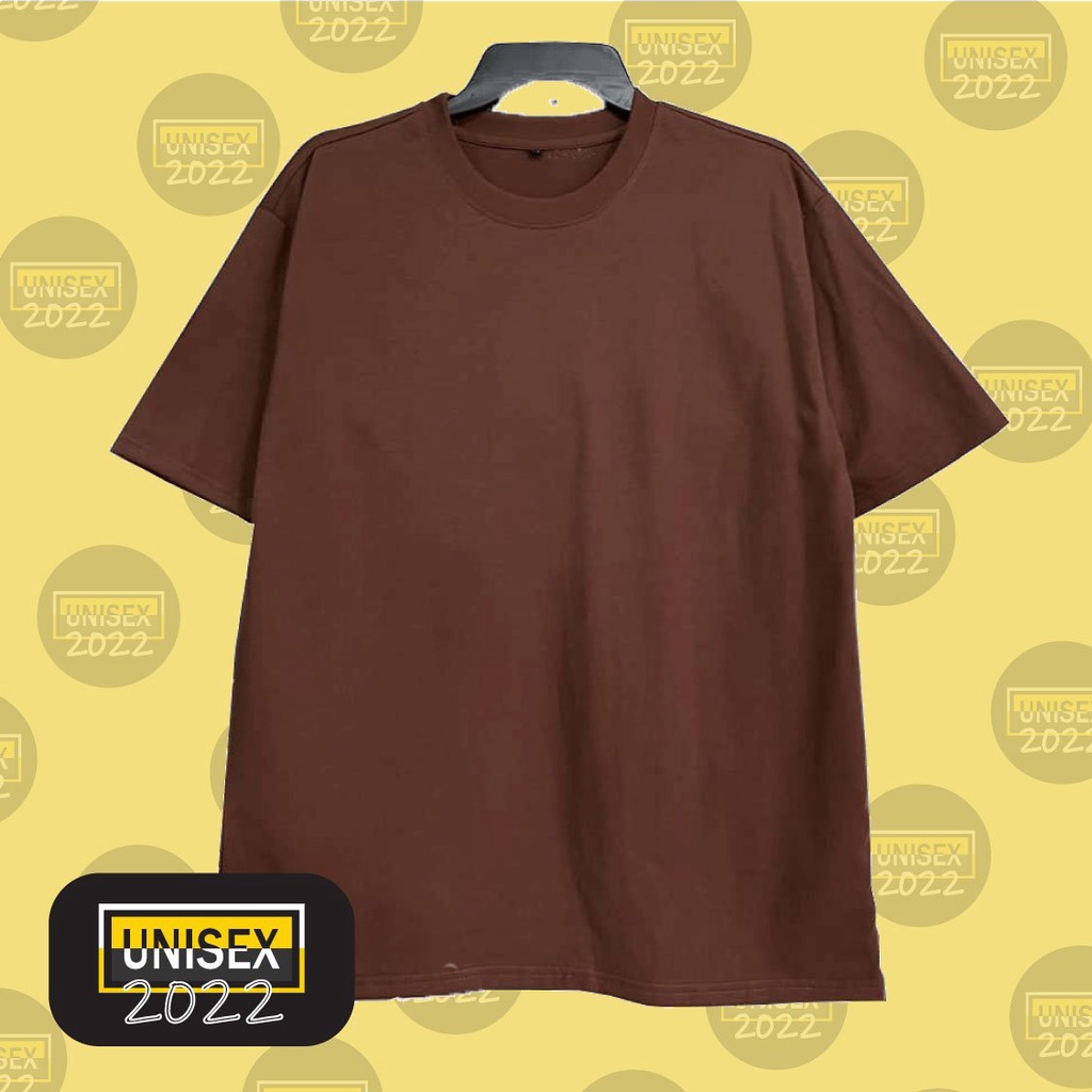 Áo phông trơn basic vải thun cotton nam nữ form rộng oversize tay ngắn – Unisex 2022
