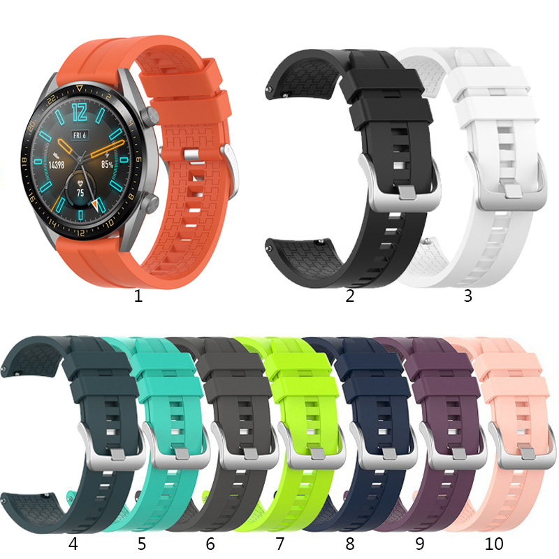 Dây đeo silicon chuyên dụng cho đồng hồ thông minh Huawei Watch Buds GT3 SE GT 2 2e GT2 Pro