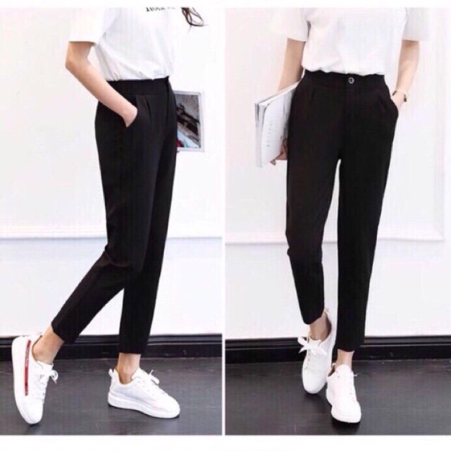 Quần Tây baggy - chất liệu mango mềm mát