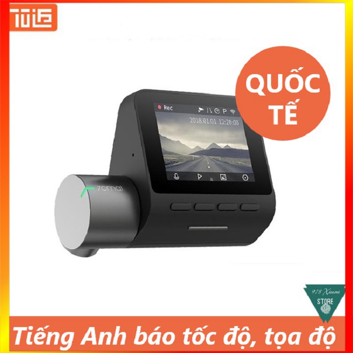 [Mã 154ELSALE2 giảm 7% đơn 300K] [TIẾNG ANH] Camera hành trình 70MAI Pro - Camera hành trình oto 70Mai PRO - Mr Xiaomi