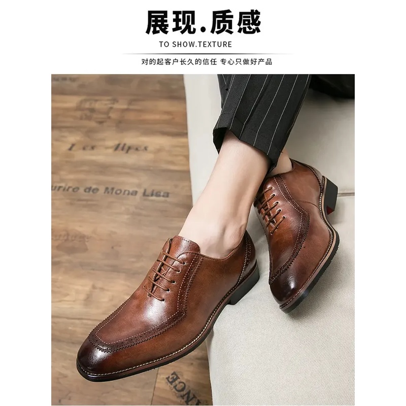 Giày Da Nam Công Sở Thời Trang Sang Trọng