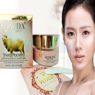 Kem trắng da chống lão hóa nhau thai cừu SEISEDA